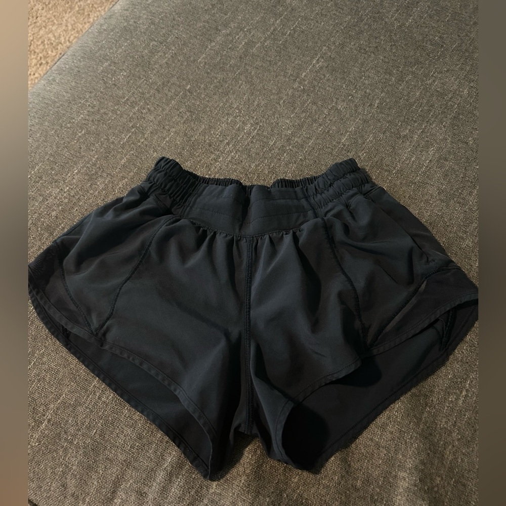Lululemon navy blue hottie hot shorts